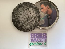 Eros Ramazzotti Picture-Disc-Box LP - Musica E (MC fehlt)