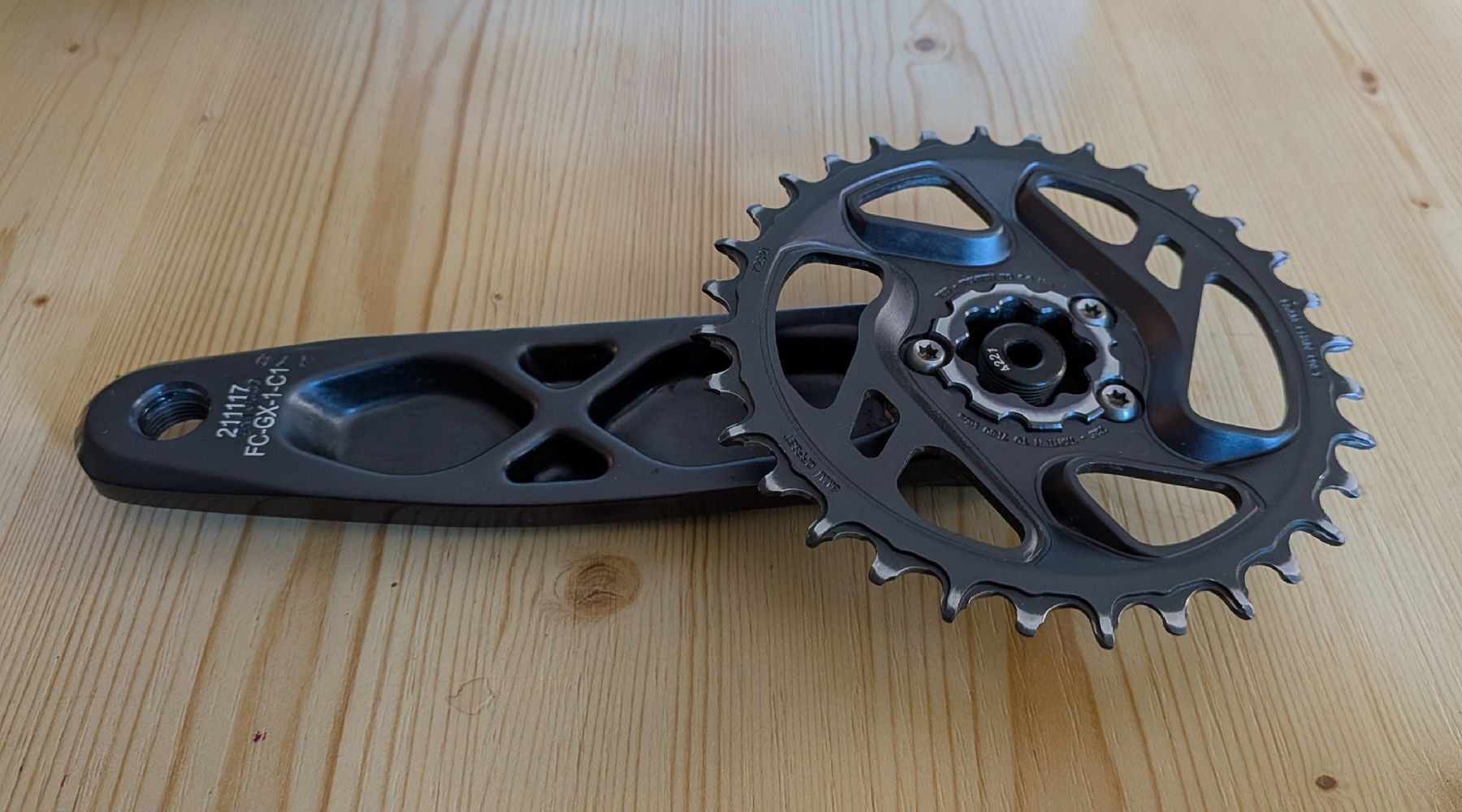 Sram Pezzi di ricambio: SRAM GX Eagle DUB Crankset – Usato da Chevenez venduto da cla_7zq5 3