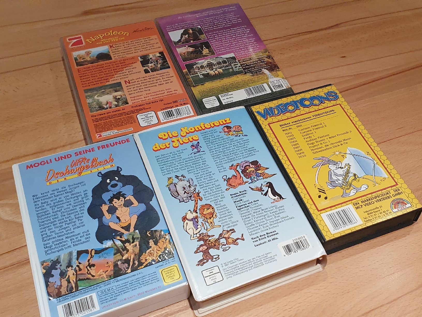 Alle VHS: VHS Video Kinder Filme 😻 – Gebraucht aus Goldach von  1