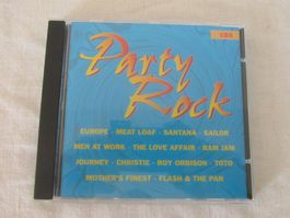 CD Party Rock mit Hits von Europe, Meat Loaf, Santana