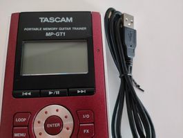 Tascam MP-GT1 + câble USB - guitare trainer