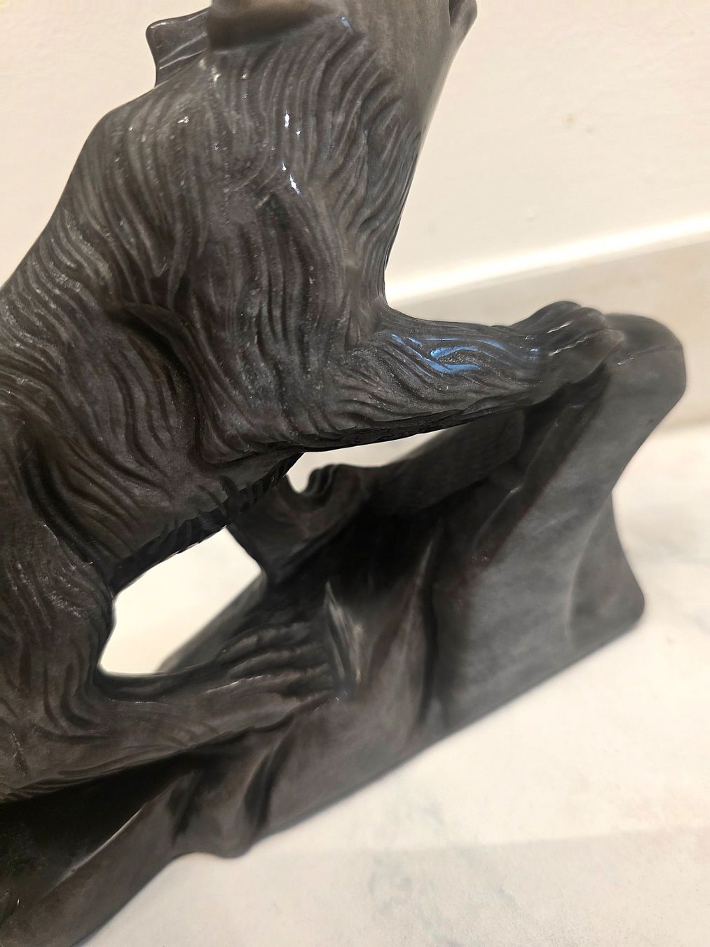 Minerali & Pietre curative: Silber Obsidian Wolf 1.12kg – Nuovo e nell'imballaggio originale da Matzingen venduto da Shay_Crystalz 2