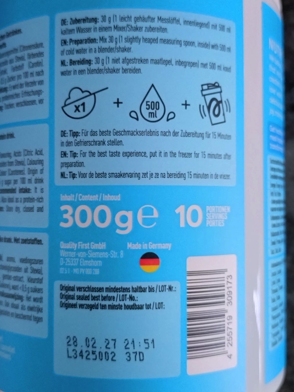 More Nutrition Aliments & Spécialités: MORE Clear Protein Pulver, Mojito – Neuf (Voir description) à Muri AG par iguana-30 2