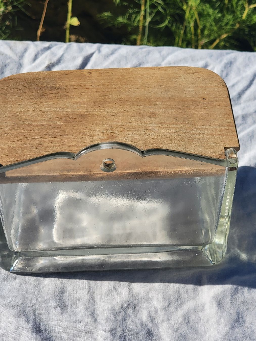 Gläser: Glasbehälter mit Deckel, Salzmeste – Gebraucht aus Sils im Domleschg von platin01 4