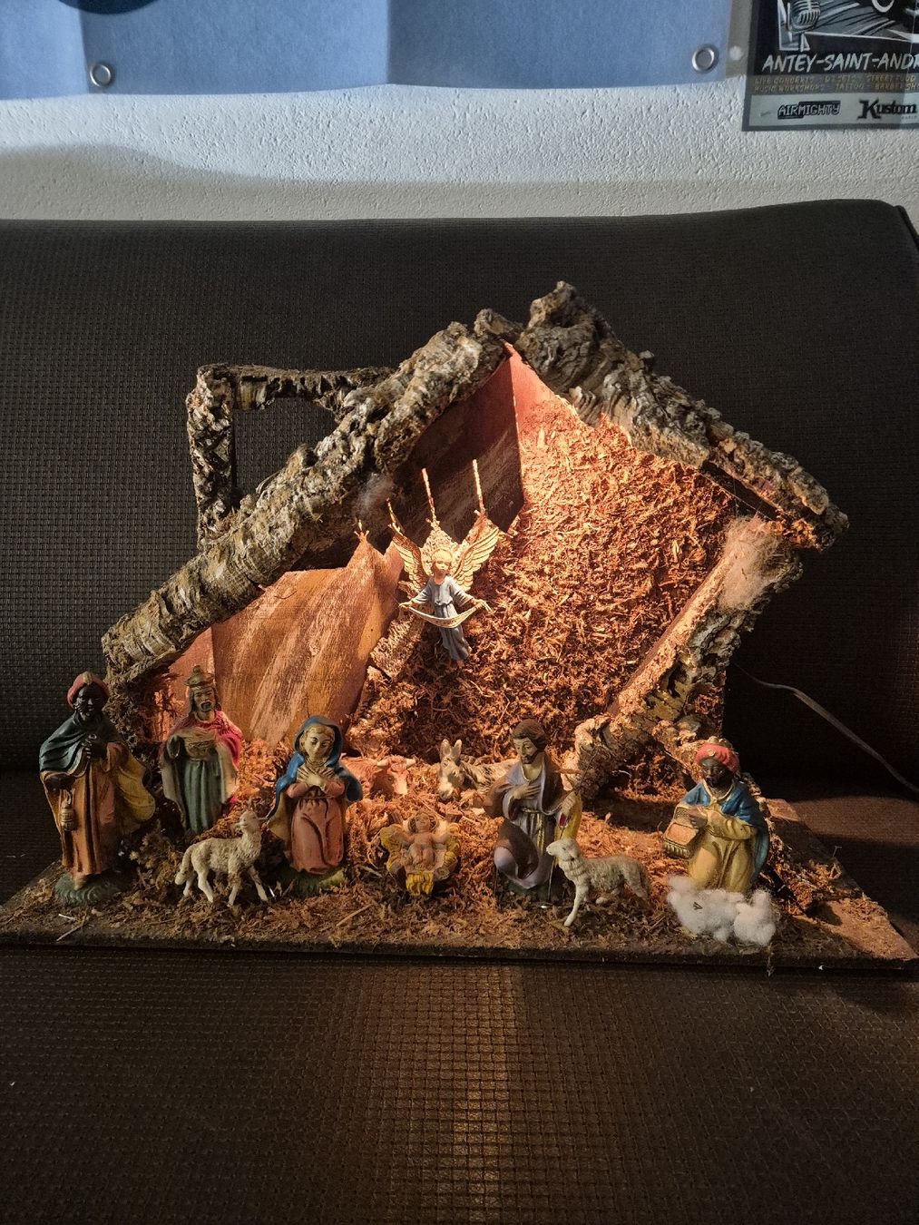 Toutes les décorations: Weihnachtsdeko Mit Krippe  – D'occasion à pfäfers par icelantic