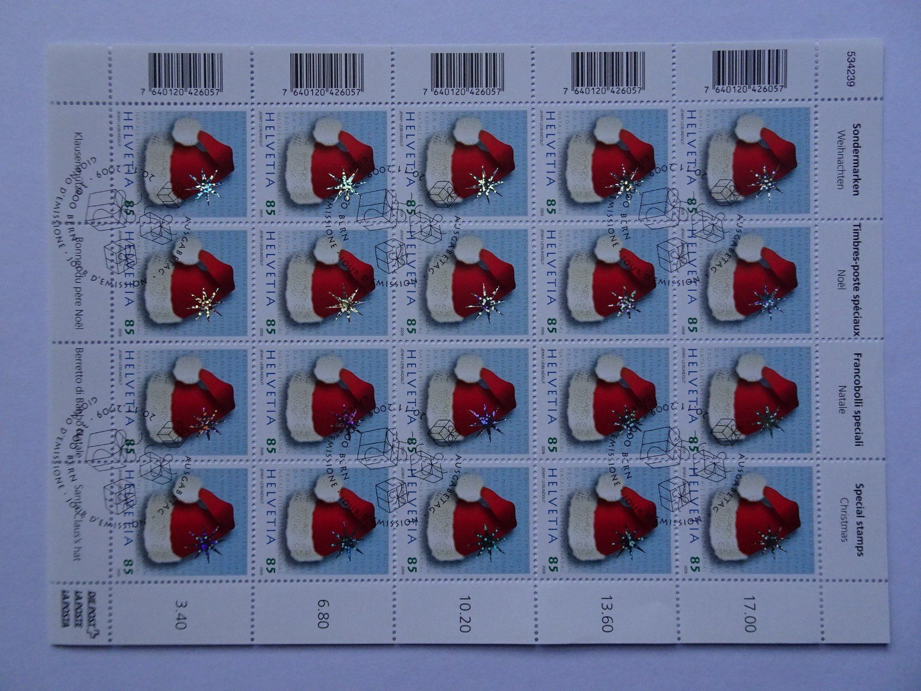 Alle Briefmarken: 2009 – Neu (gemäss Beschreibung) aus Aadorf von Chnorli-Furz
