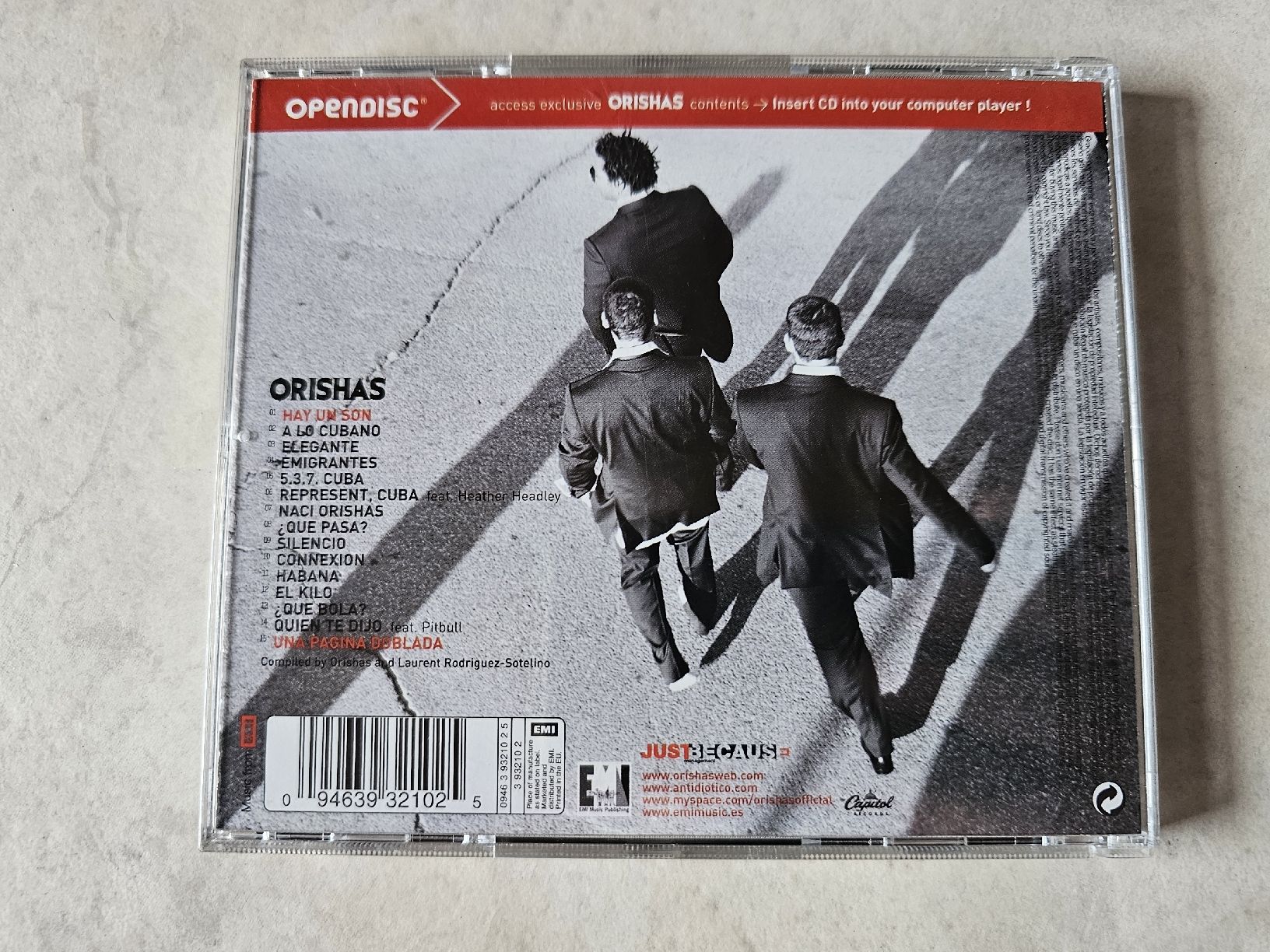 CD: Orishas  -  Antidiotico – Usato da Schneisingen venduto da backstore24 1