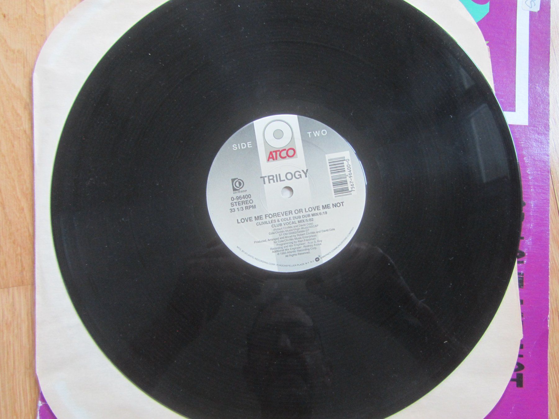 Dischi in vinile: Trilogy - Love Me Forever  Maxi House – Usato da Seengen venduto da mikelele 2