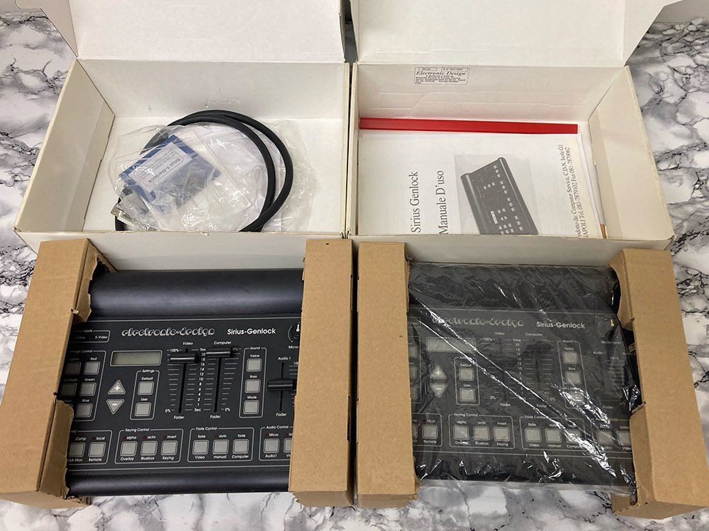 Console di mixaggio: Amiga Genlock – Electronic Design Sirius II – Usato da Weesen venduto da zuse_z3 1