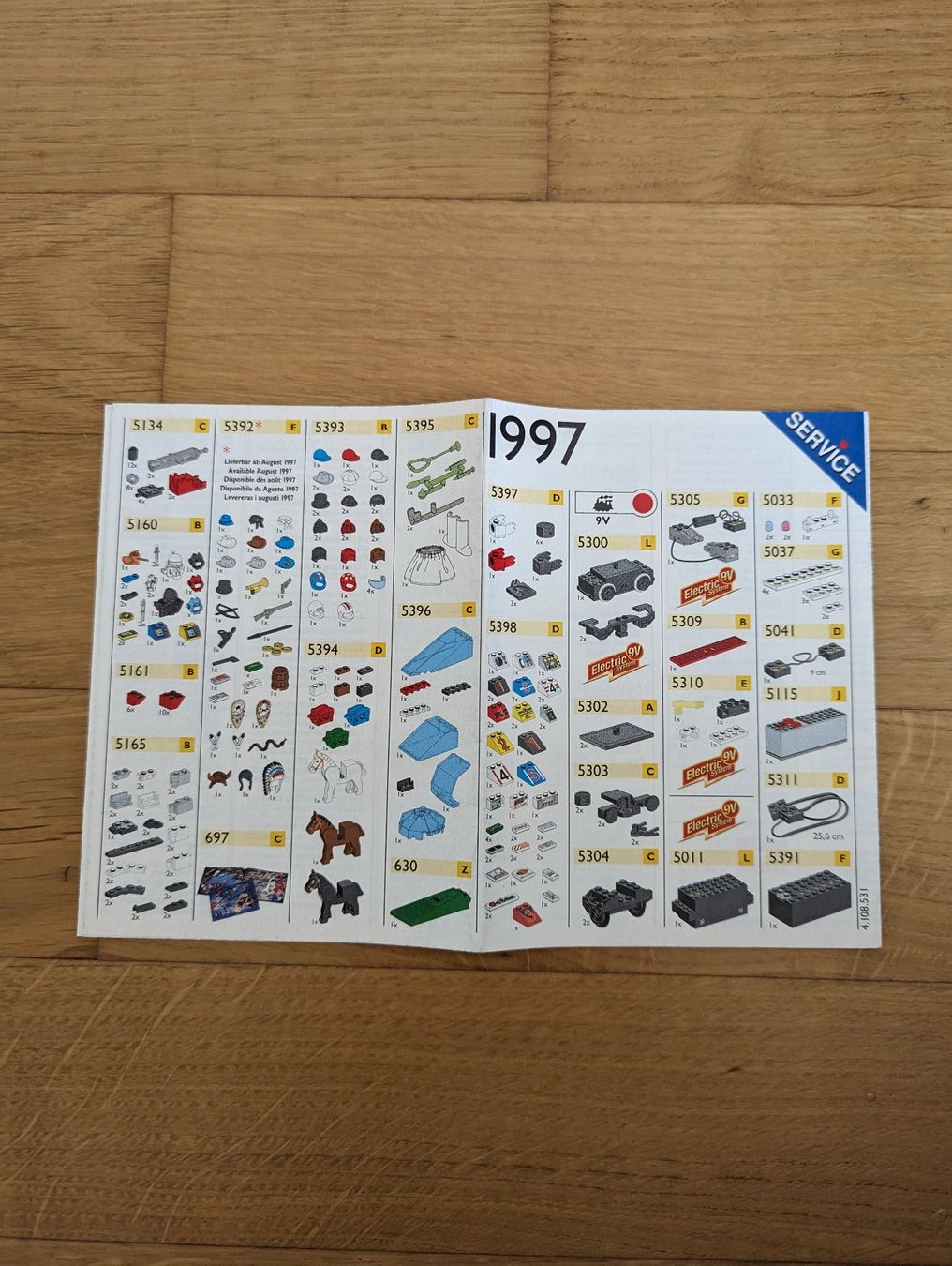 Lego Kit di costruzioni: Lego Service 1997 - Prospekt – Usato da Luzern venduto da phi_89 1
