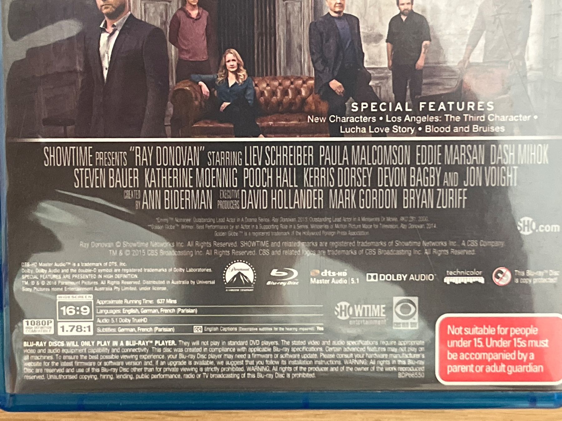 Tutti i DVDs: Ray Donovan Staffel 3 – Usato da Au ZH venduto da blurayundvideospiele 2