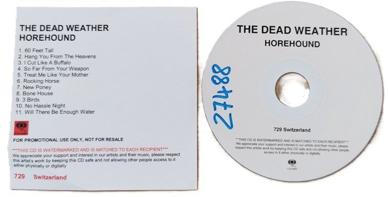 CDs: The Dead Wheater - Horehound (CD) – Gebraucht aus Wilen b. Wollerau von morethanmusic