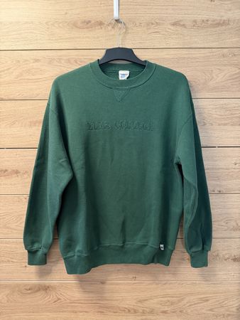 Dunkelgrüner College-Pullover "Elms College", Top Zustand! 