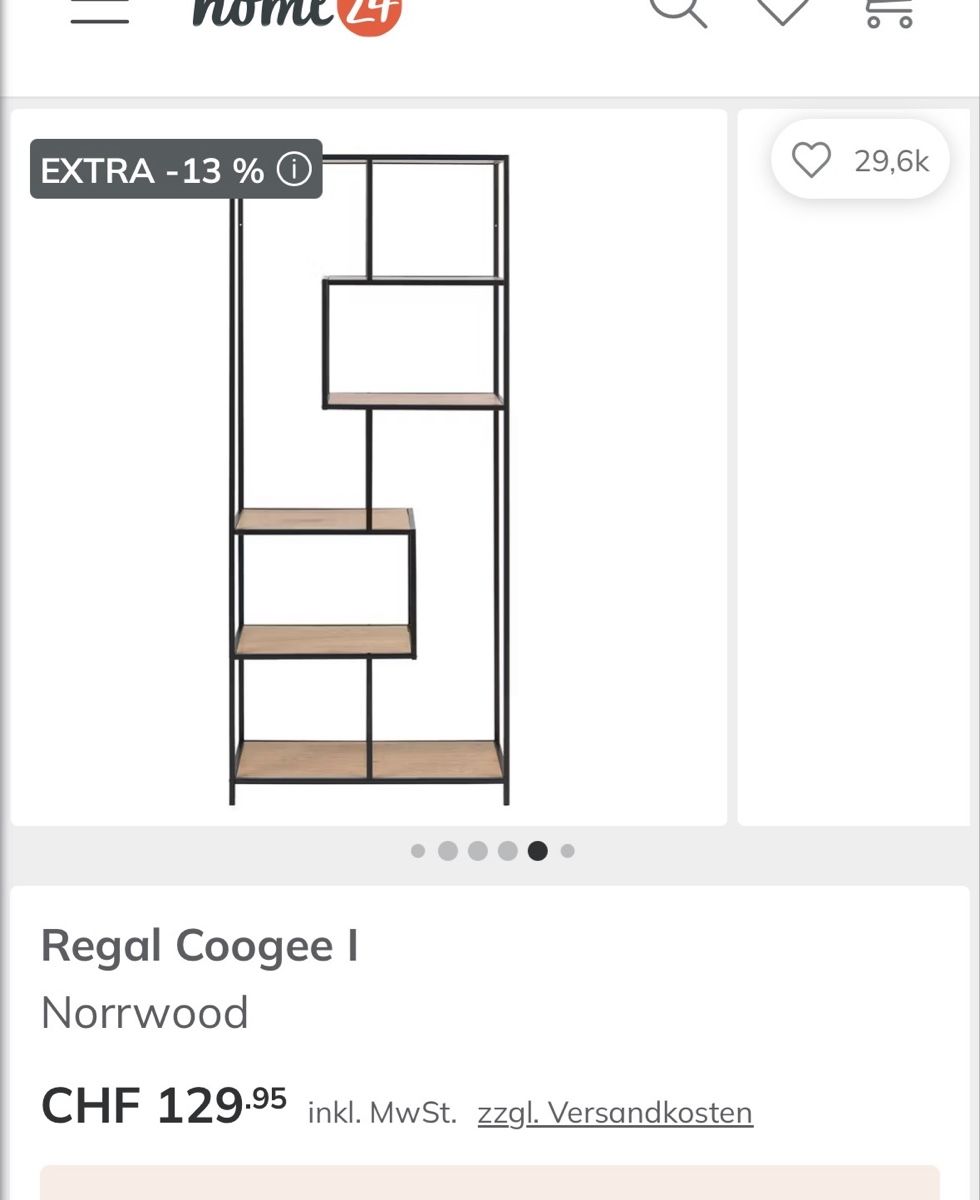 Regale: Regal industrial Style Coogee Eiche – Gebraucht aus Zürich von Superbrom2000 4