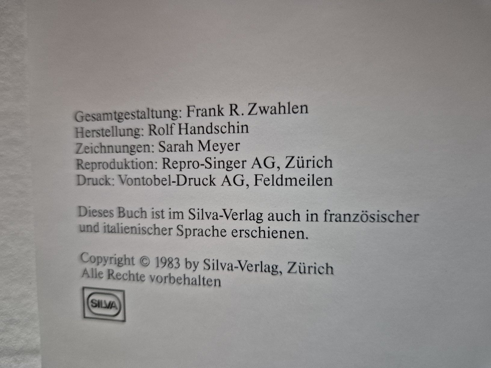 Bücher: Kochbücher Silva – Gebraucht aus Villmergen von MONCHHICHI 1