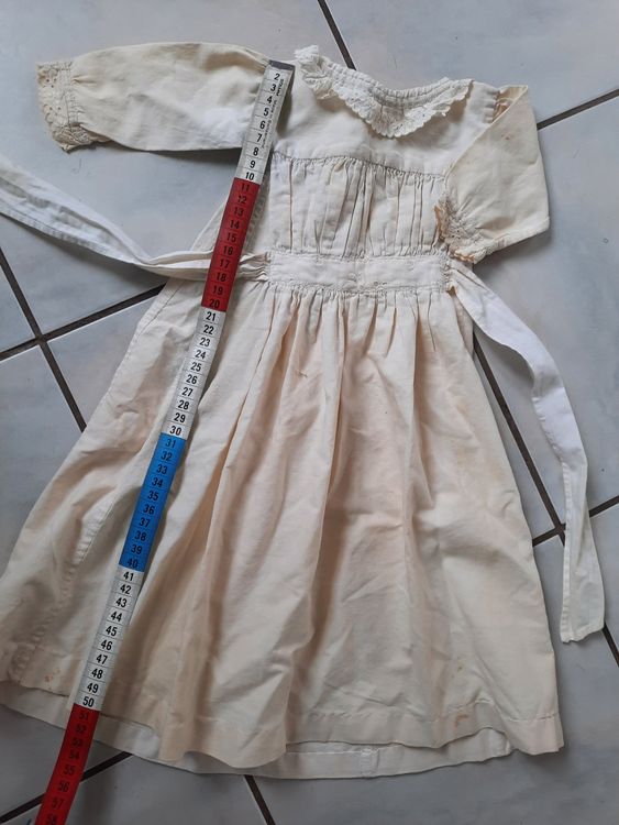 Ancienne Poupée robe marron PANRE