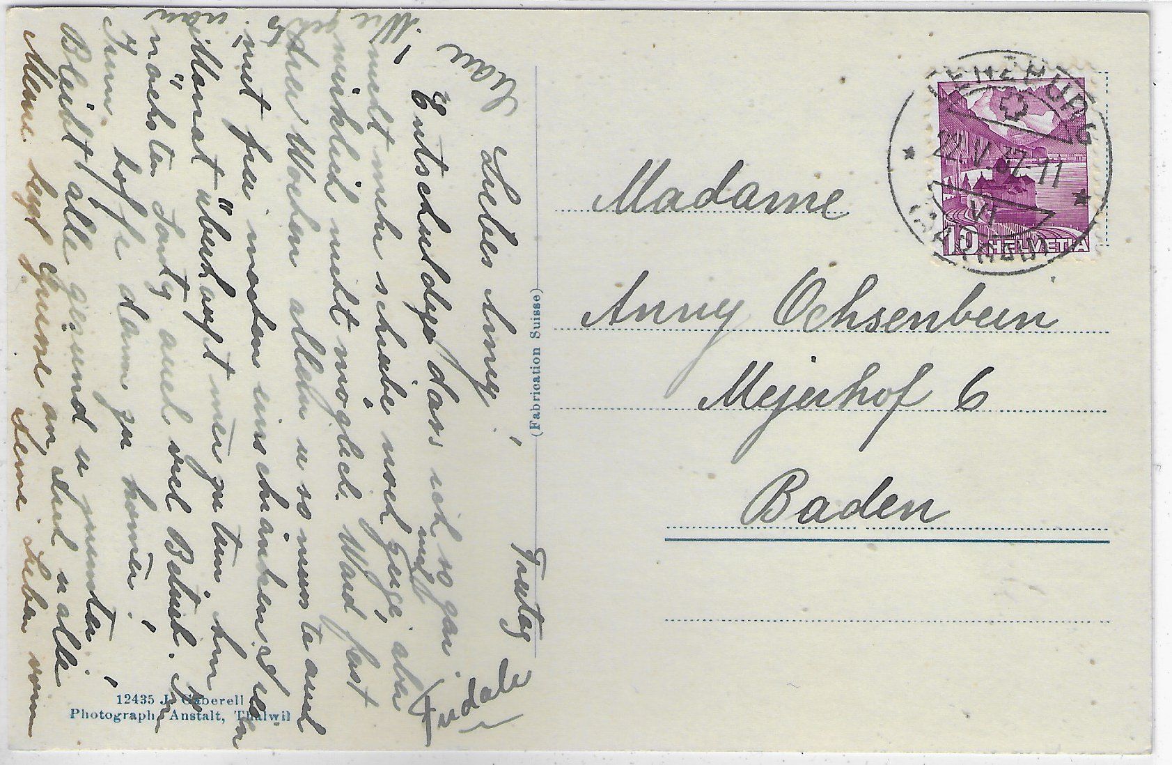 Cartes postales: Schloss Lenzburg – D'occasion à Ettingen par Kartenplanet 1