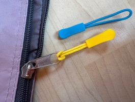 Reissverschluss Reparatur Set    7Stk   Bändeli für Schieber