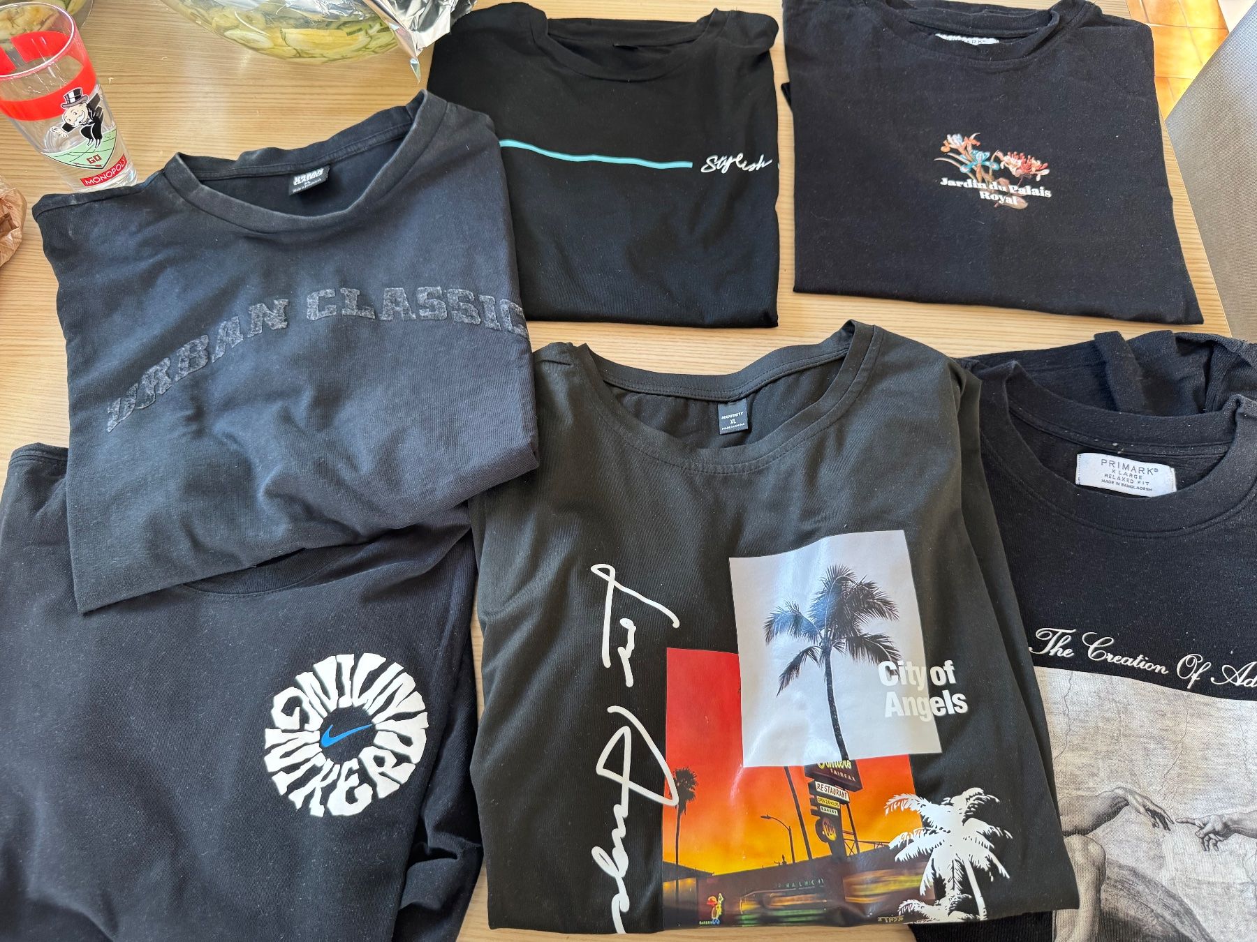 T-shirt: Lot 6 t-shirts Taille XL Doryan – Usato da Veyrier venduto da Kimedovapa_1