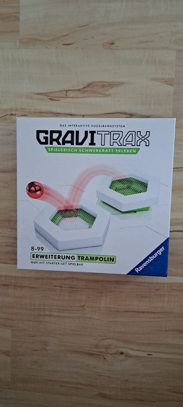 Ravensburger Giocattoli: Ravensburger GraviTrax Erweiterung Trampolin – Usato da Münchenbuchsee venduto da zwaergli02