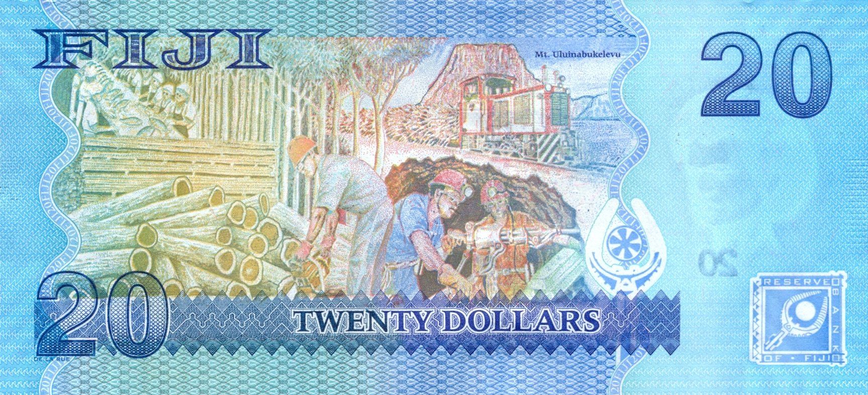 Banconote: Fiji 20 Dollar 2013 P-117a UNC – Nuovo (secondo la descrizione) da Schliern b. Köniz venduto da pizzitaxi 1