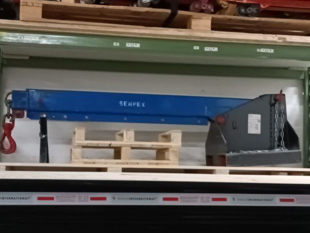 Carrelli elevatori e a forche: Teleskop-Kranaufsatz für Gabelstapler – Usato da Basel venduto da cfr_2drj