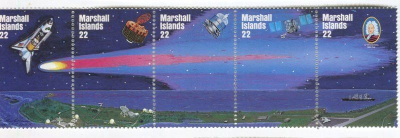 Tutti i francobolli: Briefmarken Komet Halley. Marshallinseln – Nuovo e nell'imballaggio originale da Basel venduto da Butsch5