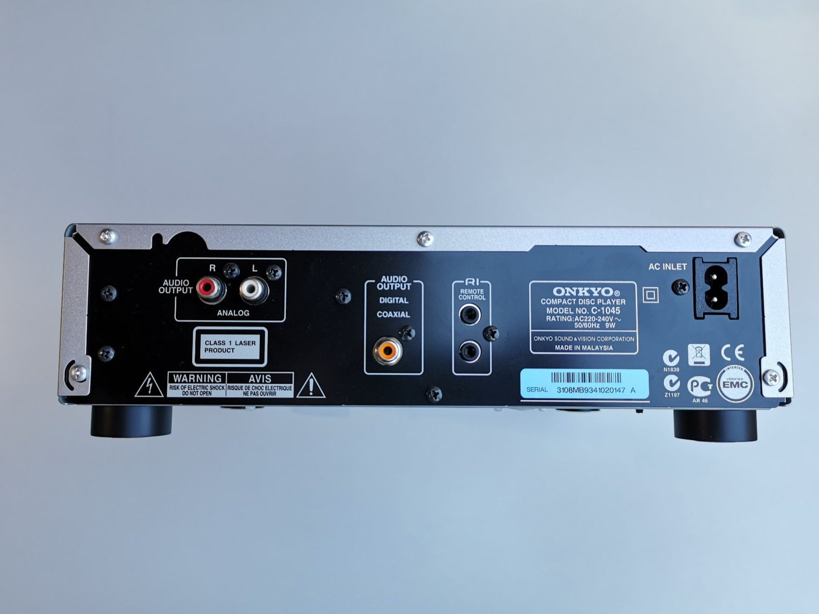 Onkyo Multimediaplayer & Streamer: Onkyo CD Player C-1045 – Gebraucht aus Wettingen von  3