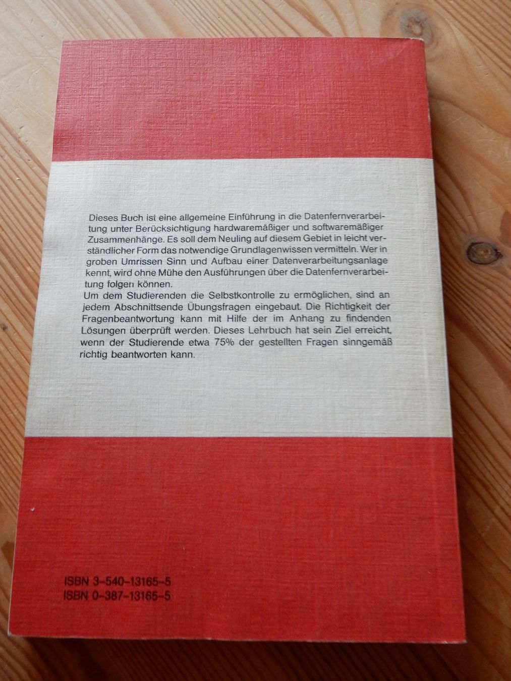 Bücher: antikes Buch: Hofer - Datenfernverarbeitung Springer Verlag – Neu (gemäss Beschreibung) aus Jona von JOberg_25 1