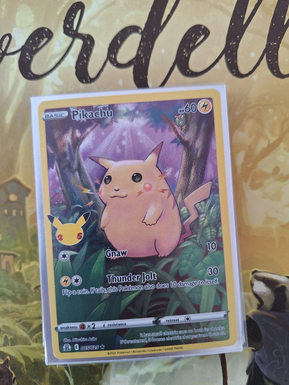 Pokémon Sammelbilder & Trading cards: Pikachu - Full Art Celebrations – Gebraucht aus Altstätten SG von GGsGameshop