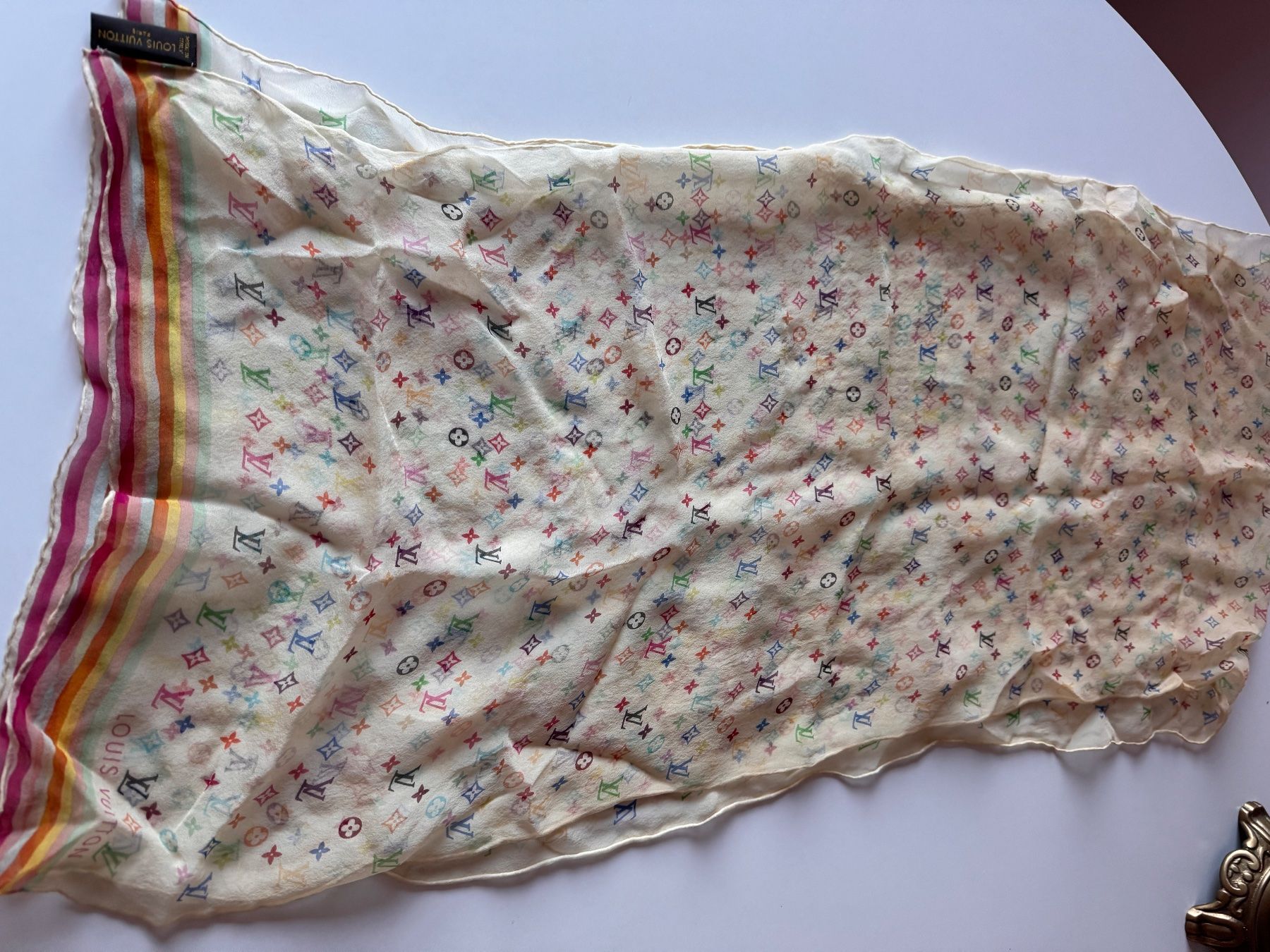 Louis Vuitton Foulards, Tücher & Schals: Seide Schal Louis Vuitton – Gebraucht aus Zürich von osi_k56w 1