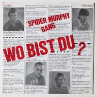 7" SPIDER MURPHY GANG - WO BIST DU? - NDW HIT 1982!