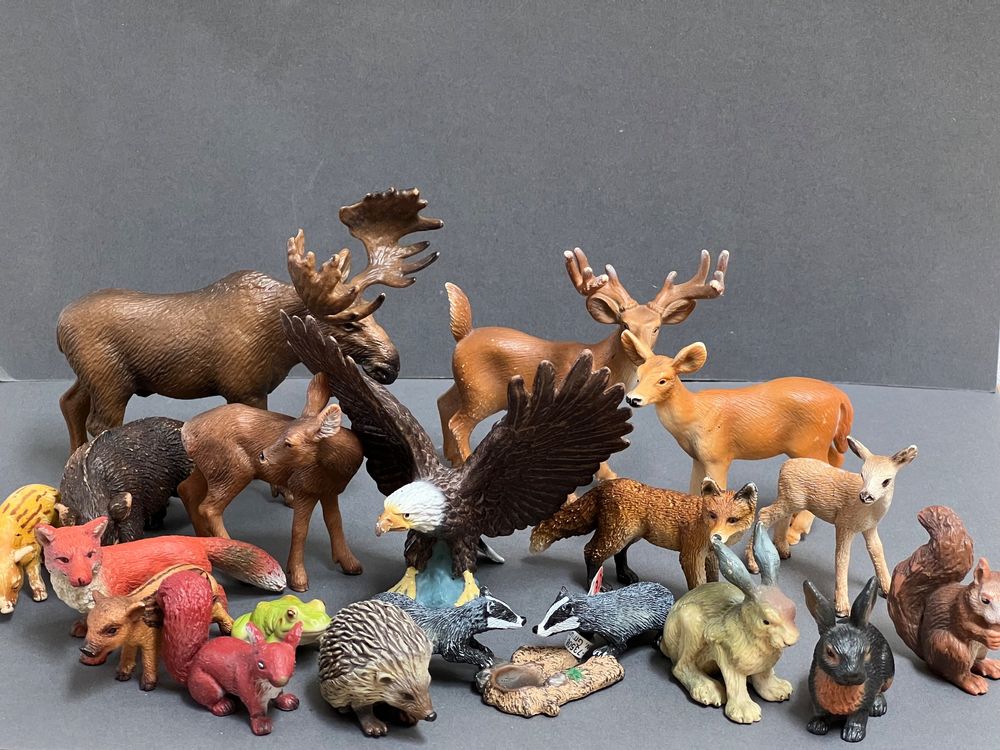 18 Schleich Waldtiere Raritäten Wald | Kaufen auf Ricardo