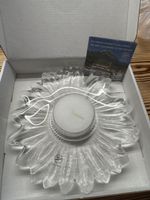 Teelicht Halter Glas Sonne Form Swiss Made Originalverpackun