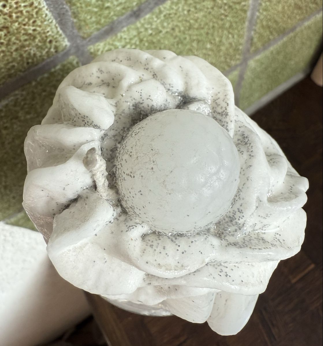 Kerzen: Kerzen-Eisbecher, Geschenkidee Glace Deko weiss Wachs – Gebraucht aus Volketswil von cinicini 3