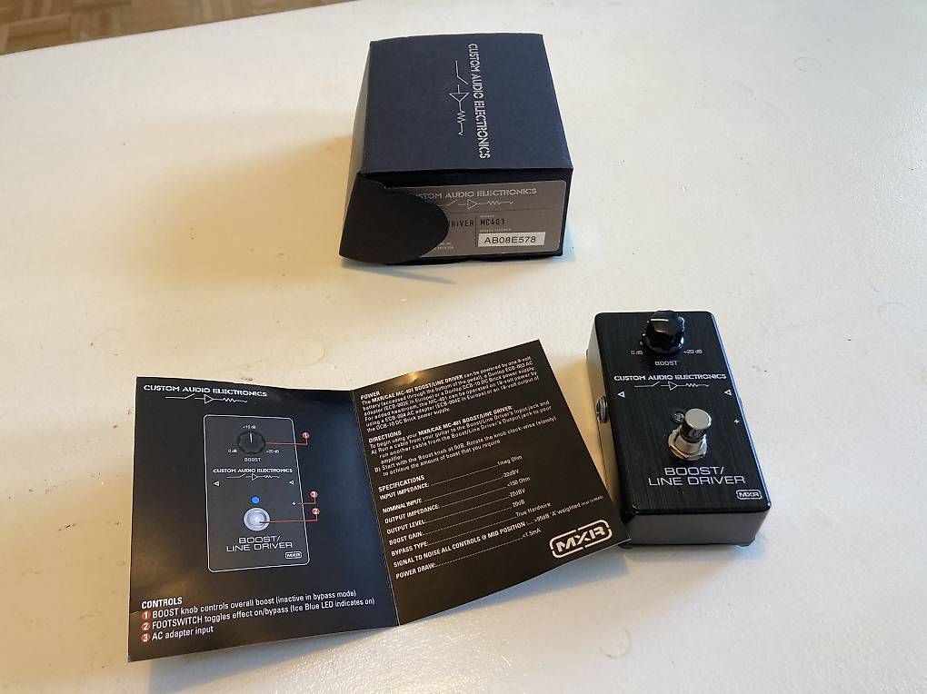 Musikinstrumente: MXR MC401 Boost/Line Driver – Neu (gemäss Beschreibung) aus Boudry von jack067 1