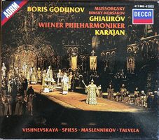 Boris Godunov  Karajan / Ghiaurov  Decca 3 CD