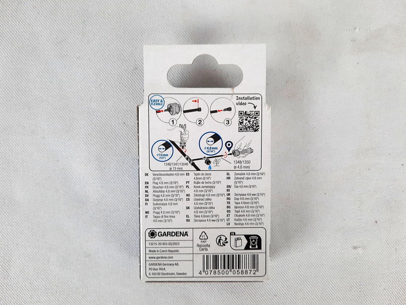 Gardena Tubi & Tubi flessibili: GARDENA-Verschlussstopfen-4.6mm – Nuovo (secondo la descrizione) da Beinwil am See venduto da Restwert_Beinwil 4
