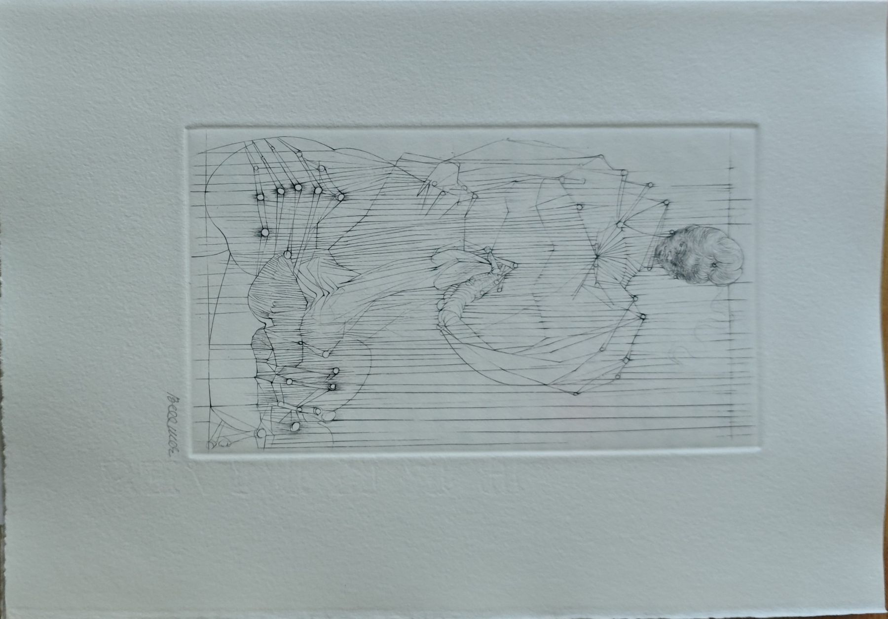 Tableaux: Hans Bellmer Mode d'emploi 1967 Etching Print – D'occasion à St moritz par apog 8
