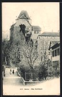 AK Aarau, Schlössli mit Strassenpartie