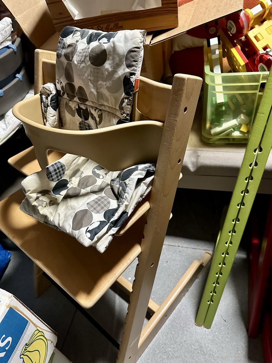 Seggioloni: stokke triptrap mit zubehör – Usato da Landquart venduto da lumima 1