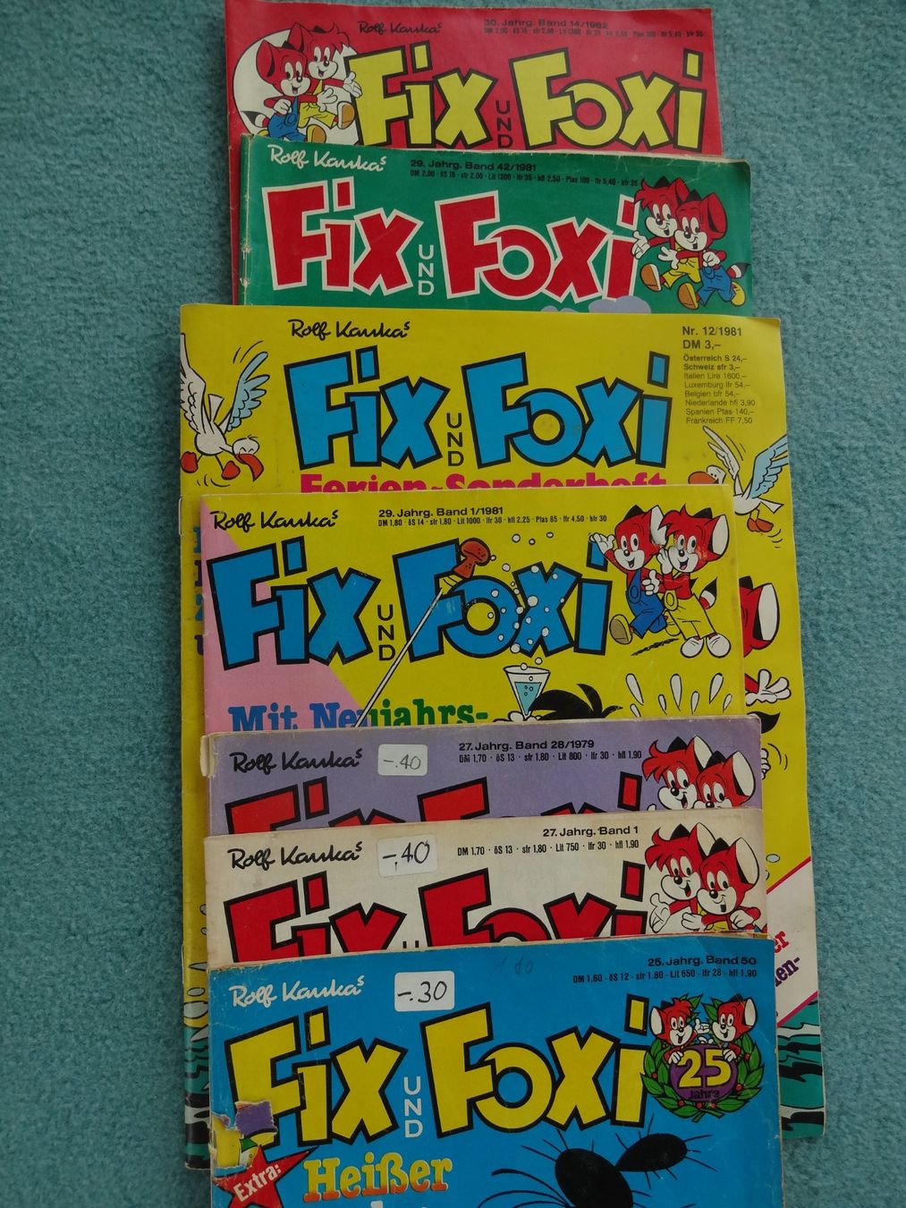 Comics: Fix und Foxi Hefte – Gebraucht aus Elsau von Weiher70 1