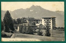 Villars-sur-Ollon, Grand-Hôtel, 1913, gelaufen