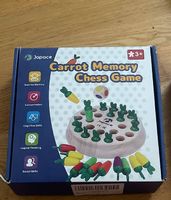 Carrot Memory Chess Game der Marke Japace.3+