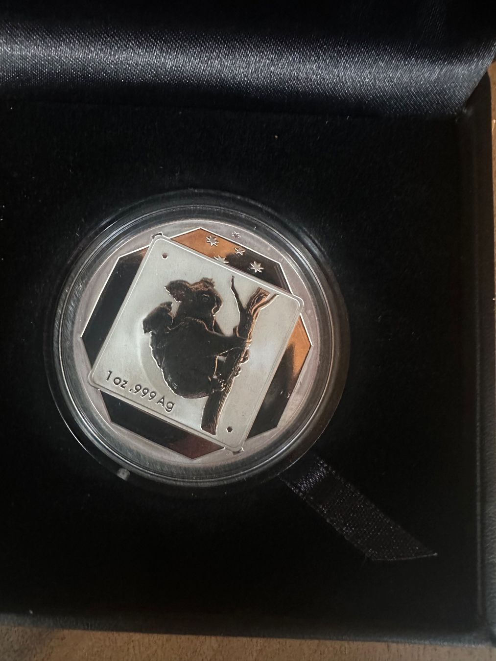 Tutti le monete: 1 Oz Australian Koala Road Sign 2014 – Nuovo e nell'imballaggio originale da Stäfa venduto da Mpower0 3