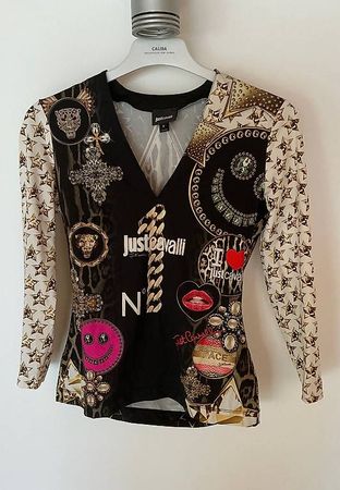 Just Cavalli Langarm Oberteil