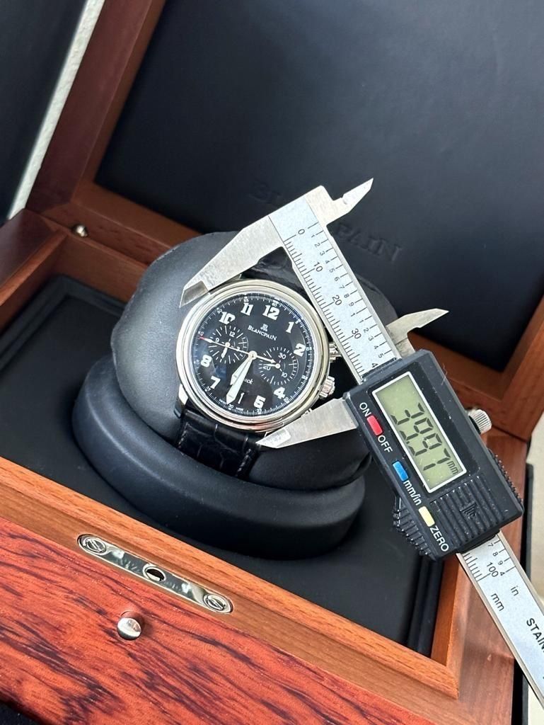 Blancpain Orologi: Blancpain Flyback Chronograph Big Date Leman Ref. 2885F-1130 – Nuovo (secondo la descrizione) da Ueberstorf venduto da Spicher 6