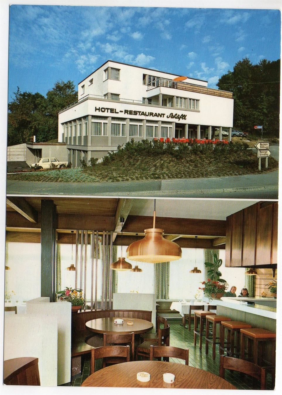 Ansichtskarten: EDLIBACH bei Menzingen - Hotel Restaurant Schäfli – Neu (gemäss Beschreibung) aus Jona von philajona