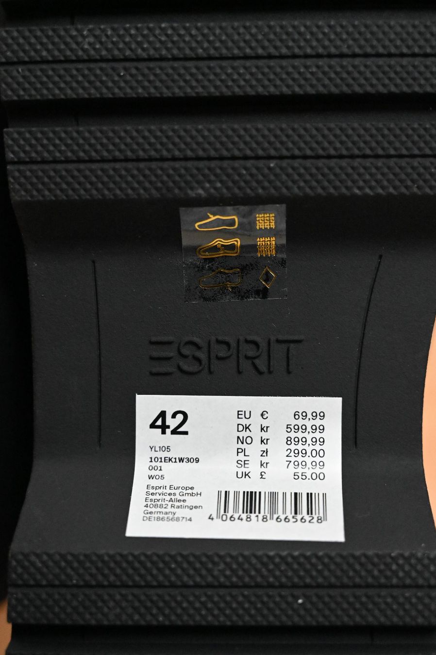 Esprit Scarpe da donna: ESPRIT schwarze Winterboots Gr. 42 – Nuovo (secondo la descrizione) da Binningen venduto da sunshine_70 3