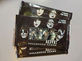 3x KISS Alive! Sammelkarten ungeöffnet 2001